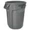Rubbermaid Commercial 32 gal. Round Trash Can FG263200GRAY - alternate 6